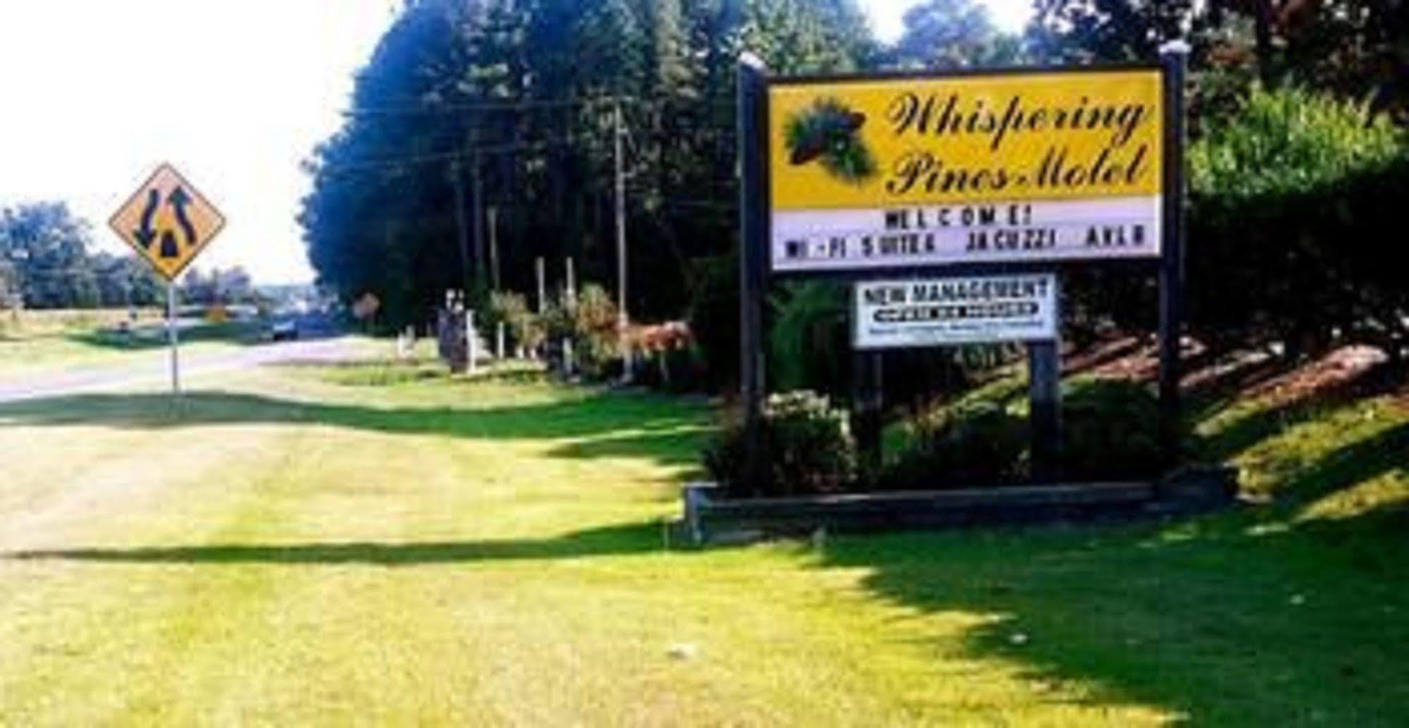 The Whispering Pines Motel- Whitestone White Stone Exterior photo